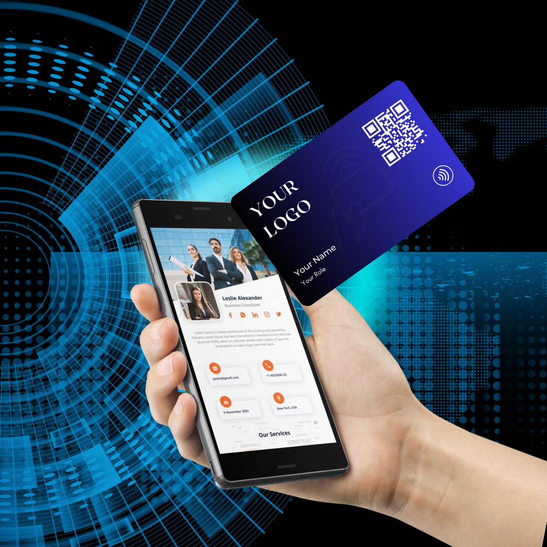 digital business card company UK office team